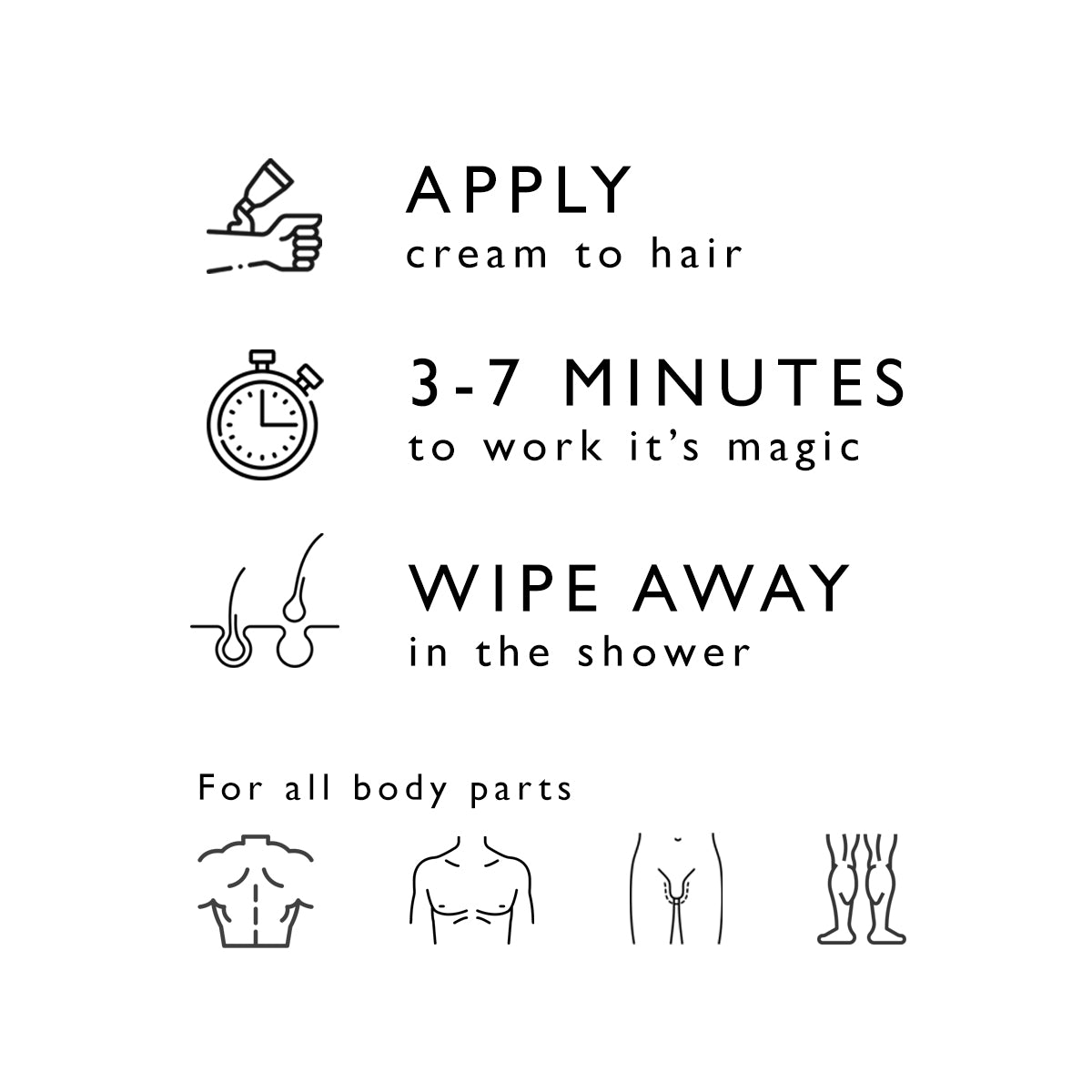Load image into Gallery viewer, Men's hair removal cream